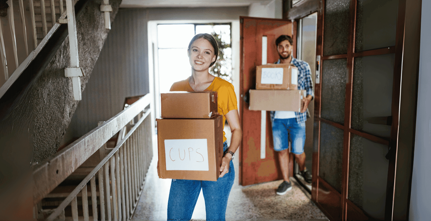 Studentenverhuizing